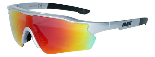 Óculos De Ciclismo Unissex Espelhado Ims Proteção Uv400 Cinz Cor Da Armação Cinza