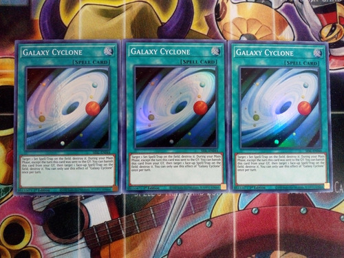 Galaxy Cyclon X3 Super Rare Yugi-oh! Original Konami