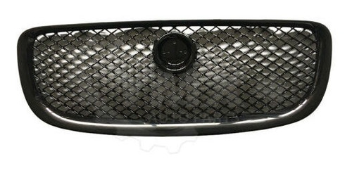 Black Front Center Grill Grille  Fit Jaguar 2010-2015  X Yma