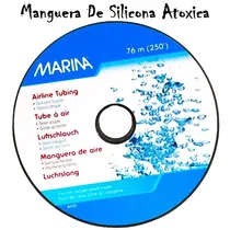 Comprar Accesorios Acuarios - Manguera Silicona Atoxica Rollo 75 Mts
