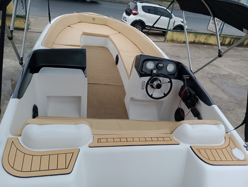 Lancha 18 Pés Rs 180 Com Motor Mercury 100 Hp 4 Tempos 0km