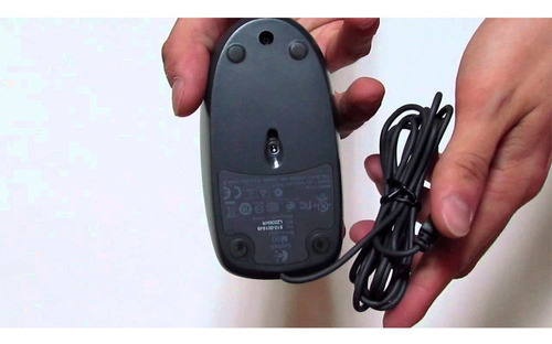 Mouse Logitech M90 Negro/gris
