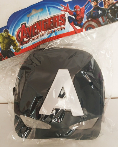 Máscara Spiderman Capitán América Hulk Ironman 5v
