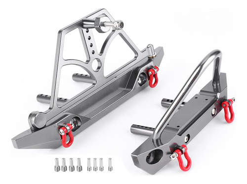Juego De Parachoques Rc Crawler Cnc Racing Metal Para Axial