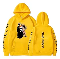 Comprar Anime One Piece Luffy Sudadera Unisex Hip Hop Mujer Manga Su