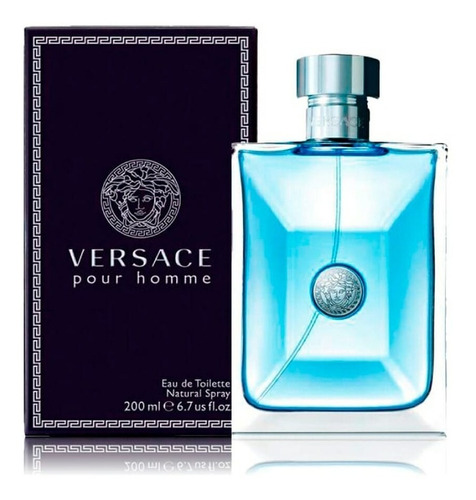 Imagen 1 de 1 de Perfume Original Versace Pour Homme Para Hombre 200ml