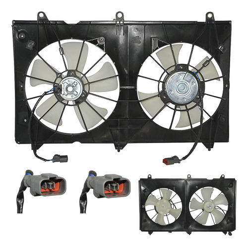 Motoventilador Radiador Y A/c Honda Accord 4 Cil 2005