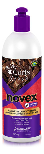Novex My Curls - Acondicionador Intenso Sin Enjuague  17.6 