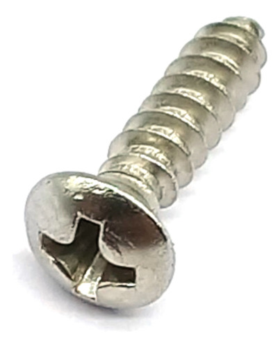 100 Parafuso Inox Oval Escudo Guitarra Strato 2,9 X 13mm Mxp
