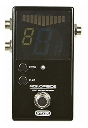 Stage Right By Monoprice True-bypass Chromatic Pedal Tuner