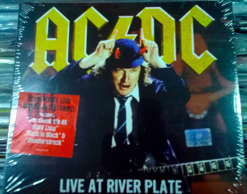 Ac/dc Live At River Plate 2 Cd Nuevo Sellado Amarillo  Kktus