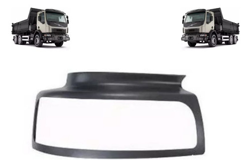 Par Moldura Aro Farol Volvo Vm Dir / Esq ( Farol Deitado )