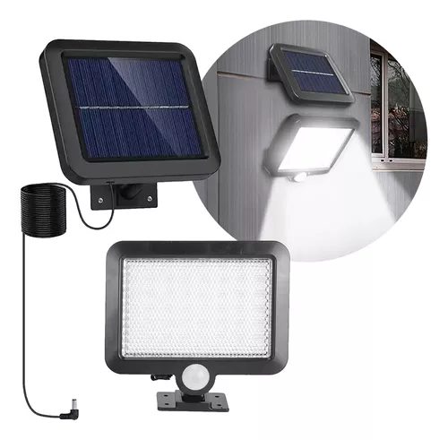 Foco Led Exterior Solar Luz Led Reflector 144 Cob + Control