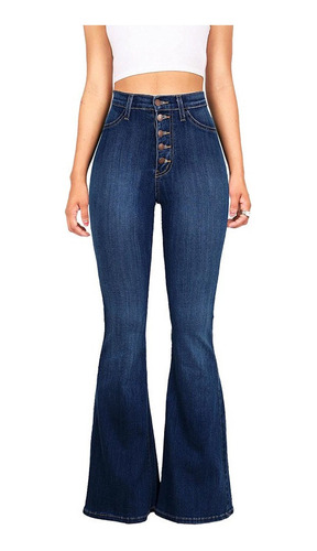 Jeans De Mujer, Pantalones De Mezclilla Con Corte De Bota De