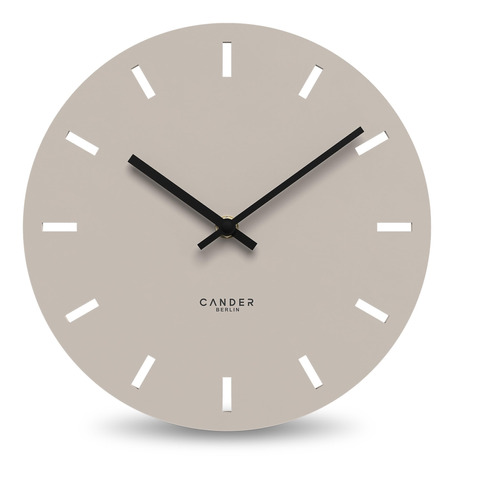 Cander Berlin Mnu  P Wall Clock Silent Without Ticking 11.8.