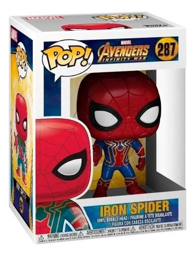Funko Pop Iron Spider Avengers Inifinity Wars 287 Spider Man