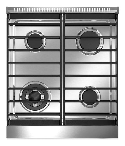 Cocina Industrial Morelli Volta 4h Horno Convector 55 Cm