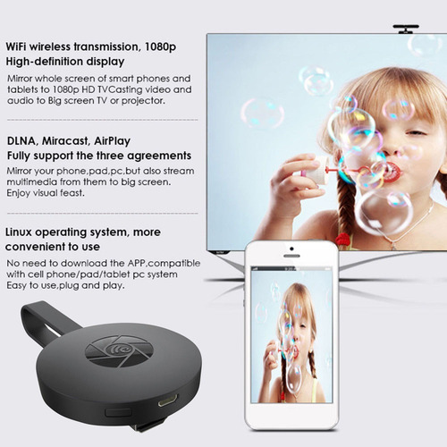 Chromecast 2 Generacion Android Tv Smart Celular iPhone X P9