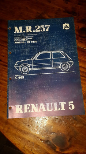 Renault 5 Manual De Reparacion Aditivos