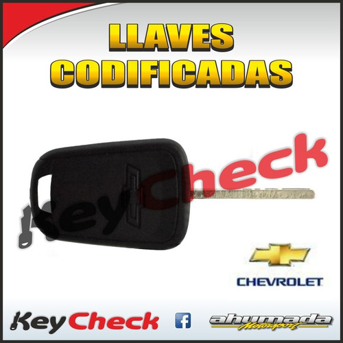 Copia De Llave Codificada Chevrolet Cruze Onix Spin Agile