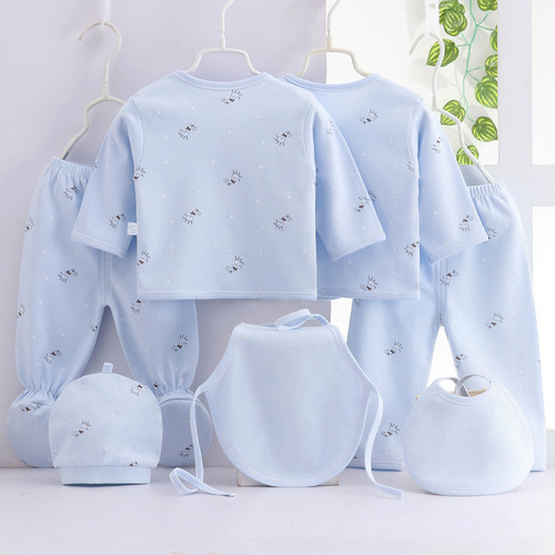 Conjunto De Ropa Suave Para Bebé Recién Nacido De Algodón De