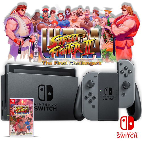 Nintendo Switch + Ultra Street Fighter Macrotec