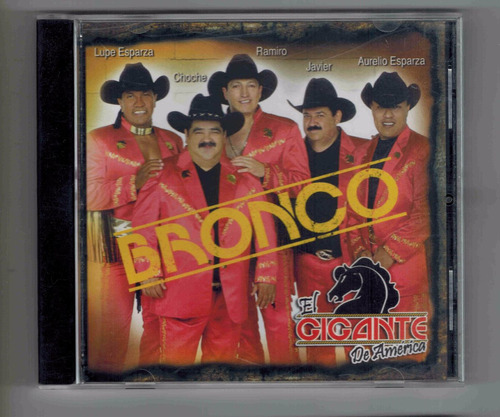 Cd Bronco Siempre Arriba Importado