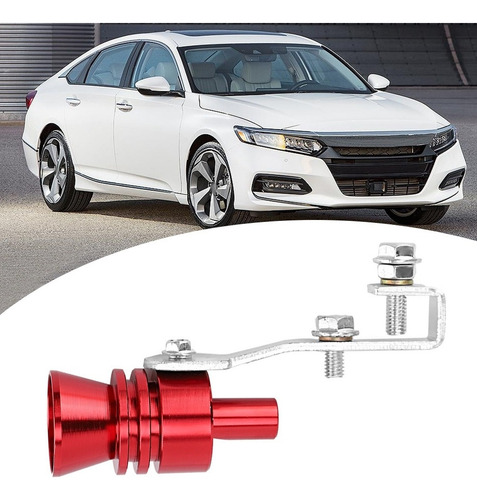 Simulador De Tubo De Escape Con Silbato Turbo Rojo Whistler