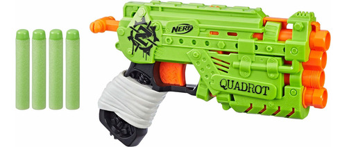 Pistola Juguete Nerf Zombie Strike Quadrot  Nfr