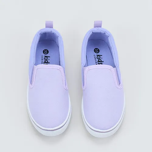 Zapatilla Niña Teen Slip On Lila Corona