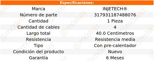 1- Sensor Oxígeno Tornado 1.8l 4 Cil 2006/2011 Injetech