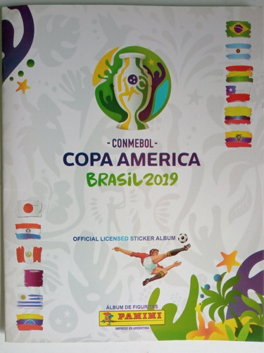 Album De Fuguritas Copa América Brasil 2019 Sin Uso