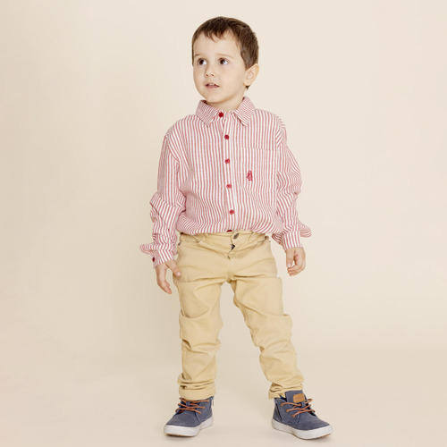 Camisa Niño Hush Puppies Kids Collie [4-16] Rojo