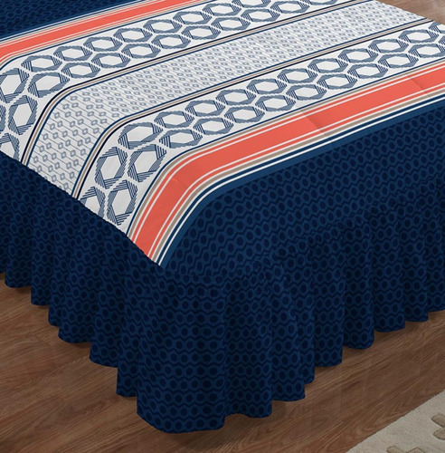 Colcha Harper Matrimonial Con 2 Cojines