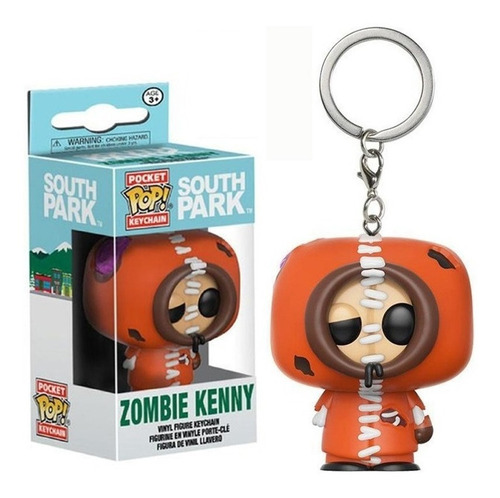 Llavero Pocket Pop! Funko: South Park - Zombie Kenny