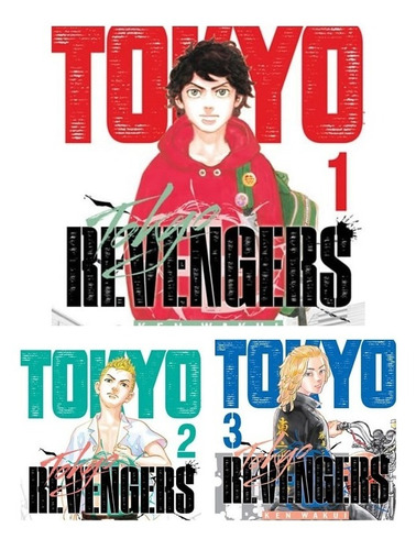 Pack Tokyo Revengers Tomos 1, 2, 3, 4, 5 Ivrea Arg. + Reg.