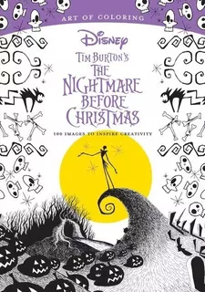 Art Of Coloring Libro Colorear The Nightmare Before Christma