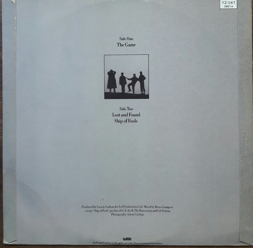 Lp Echo & The Bunnymen The Game Single 1987 Uk Vinil (Usado)