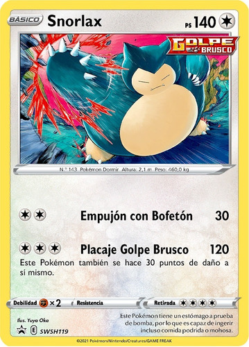 Snorlax Promo Holo Raro Pokemon Promocional Tcg Original