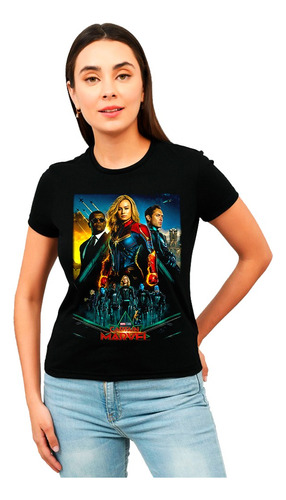 Playera Superheroes Mrs Marvel Diseño 01 Playeras Beloma