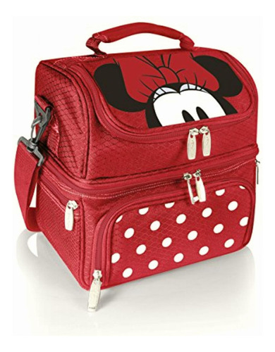 Bolsa Térmica Para El Almuerzo, Diseño De Minnie Mouse/rojo Color Coral Animales