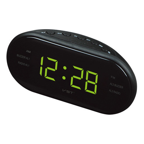 Am / Fm Doble Radio Reloj Despertador Digital Con 1.2