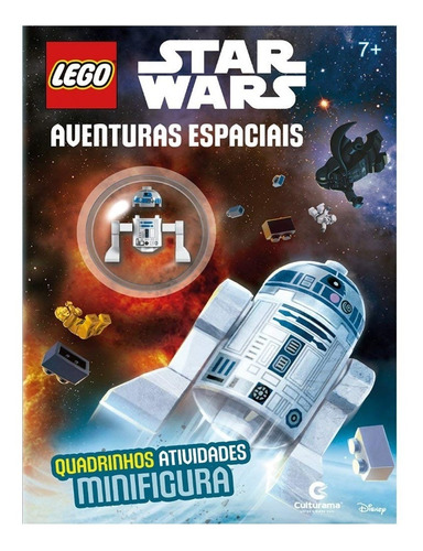 Culturama Livro Lego Star Wars Aventuras Espaciais Com R2-d2