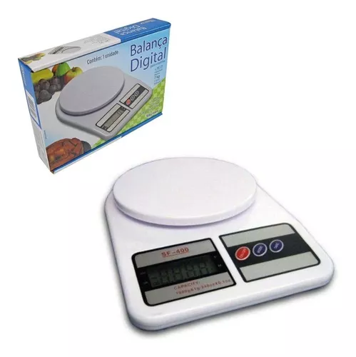 Balança Digital Para Cozinha Western10kg - Branco