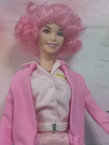 Barbie Grease Collector Frenchy Amiga Cabelo Rosa Sandy