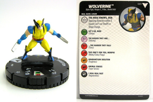 Heroclix Wolverine #001 X-men The Animated Series The Dark P