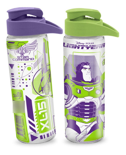 Imagen 3 de 10 de Botella Refill Disney Lightyear Toy Reutilizables 750 Ml