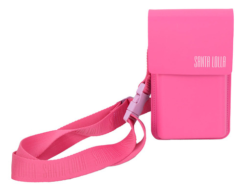 Bolsa Feminina Santa Lolla Shoulder Bag Rosa Neon - 04704