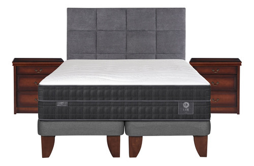 Cama Europea Súper King Lux + Set Támesis 