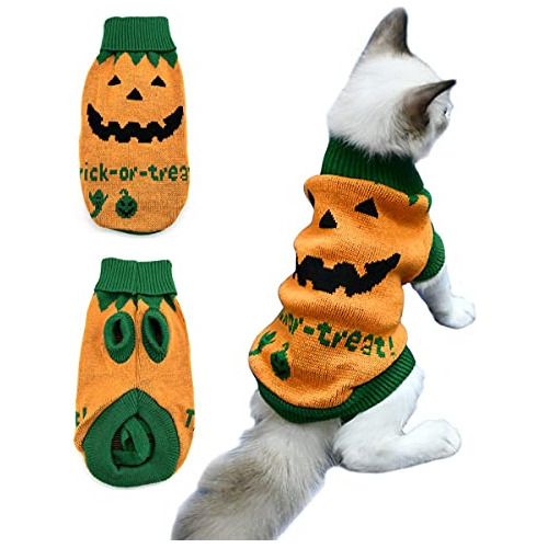 Vehomy Suéter De Halloween Para Mascotas, Cachorros, Gatos,